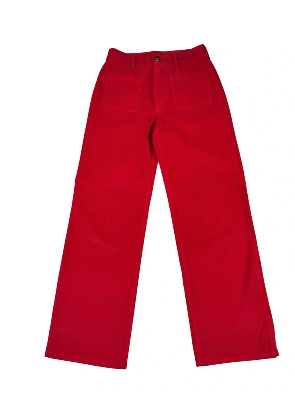 J. Crew Sailor Slim Wide leg Stretch Corduroy pants, 24.